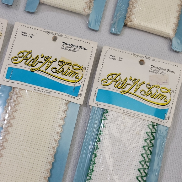 (8) Rib N Trim Cross Stitch Fabric - 14 Count Aida - Picture 2 of 8